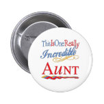 Cadeaux d'amusement pour des tantes badge avec épingle