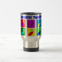 Cadeaux de conception d'art de bruit de thérapeute tasse