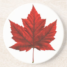 Cadeaux de drapeau du Canada de caboteur de souven Dessous De Verre