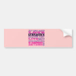 Cadeaux de gymnastique pour des gymnastes adhésifs pour voiture