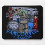 Cadeaux de Mousepad Vancouver de souvenir de Vanco Tapis De Souris