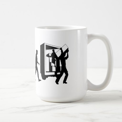 Cadeaux d'entreprises de déménagement de transport tasse à café