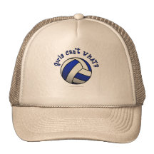 Cadeaux d'équipe de volleyball - bleu casquette de camionneur