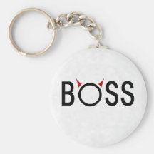 Cadeaux drôles de patron porte-clefs