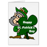 Cadeaux du jour de St Patrick Cartes De Vœux
