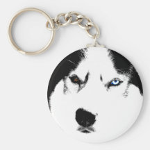 Cadeaux enroués de Malamute de chien de traîneau s Porte-clés