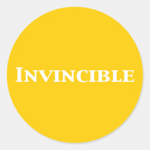 Cadeaux invincibles autocollants