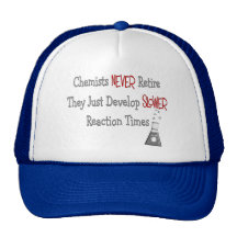 Cadeaux retirés de chimiste casquette