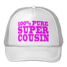 Cadeaux roses frais pour des cousins : Cousin supe Casquettes