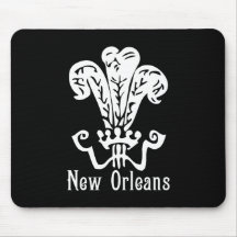 Cadeaux royaux de Fleur de lis Tapis De Souris