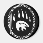 Cadeaux tribaux d'art de faune d'aimant de réfrigé