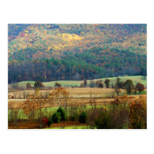 Cades Cove Autumn - Great Smoky Mountains Postcard