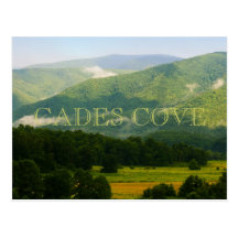 Cades Cove - Great Smoky Mountains Post Card
