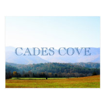 Cades Cove Meadow - Great Smoky Mountains Postcards