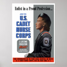Cadet Nurse Corps -- WW2 Print