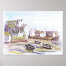 Cadgwith Cove Poster