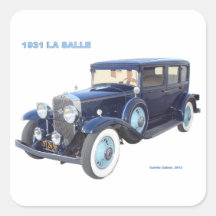 CADILLAC 1931 LA SALLE ADHÉSIF