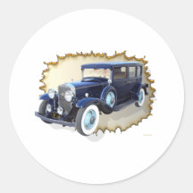 Cadillac 1931 LaSalle Autocollants Ronds