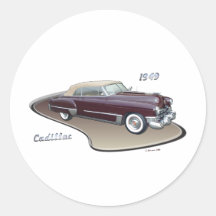 CADILLAC 1949 AUTOCOLLANTS