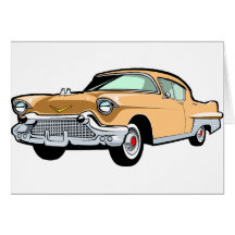 Cadillac 1 greeting cards