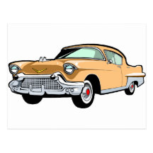 Cadillac 1 post card