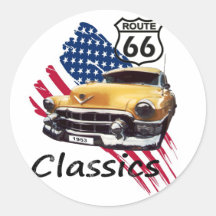 Cadillac Classics Adhésifs Ronds