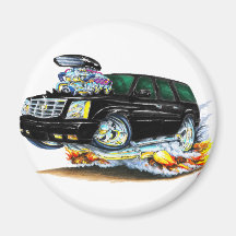 Cadillac Escalade Black Truck Magnet