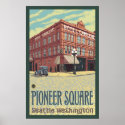Cadillac Hotel - Pioneer Square Seattle, WA Poster posters