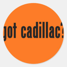 Cadillac obtenu ? autocollants