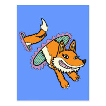 Cadmean Vixen - The Portal Fox Postcards