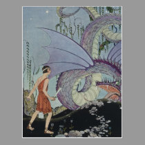 Cadmus and the Dragon postcards
