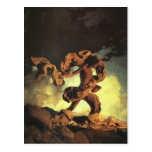 Cadmus Sowing the Dragon's Teeth, Maxfield Parrish Post Card