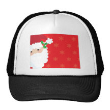 Cadre de Père Noël Casquette De Camionneur