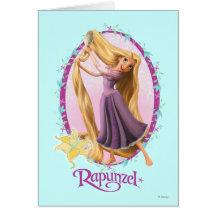 Cadre de Rapunzel Cartes De Vœux
