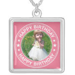 Cadre de tableau de joyeux anniversaire dans le ro bijouterie personnalisée