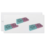 Cads as Ca Calcium and Ds Darmstadtium Custom Rack Cards