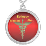 Caducée vigilant médical Necklac d'Asclepius d'épi Pendentif