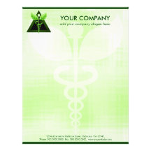 Caduceus Alternative Medicine Business Letterhead