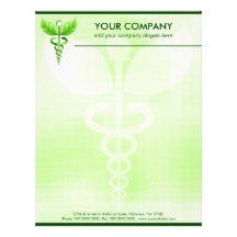 Caduceus Alternative Medicine Business Letterhead