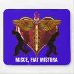 Caduceus Heart V-1, MISCE, FIAT MISTURA Mouse Pads