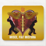 Caduceus Heart V-1, MISCE, FIAT MISTURA Mouse Pad