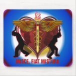 Caduceus Heart V-1, MISCE, FIAT MISTURA Mouse Pad