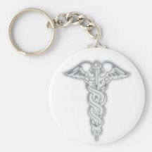 Caduceus Keychains