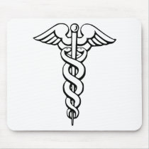 Caduceus Mouse Mat
