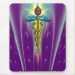 CADUCEUS , vibrant gold ametist