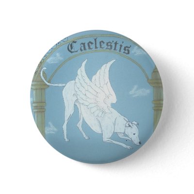 Caelestis "Hound of Heaven" button by TheWorldofFairy