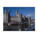 Caenarfon Castle, northern Wales, U.K. Post Card