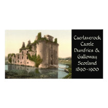 Caerlaverock Castle, Dumfries, Scotland Picture Card