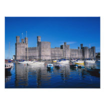Caernarfon Castle, Gwynedd, Wales