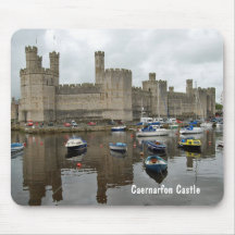 Caernarfon Castle Mouse Pads